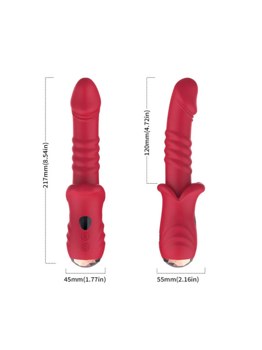 ARMONY – Point A Gode Vibromasseur Stimulant Rouge