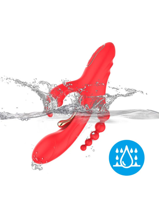 ARMONY - G-Spot and Clitoris Stimulator Rabbit Vibrator Red