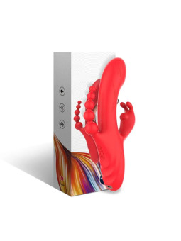 ARMONY - G-Spot and Clitoris Stimulator Rabbit Vibrator Red
