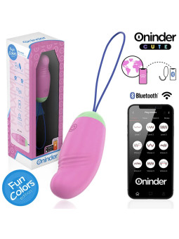 ONINDER CUTE – Œuf Vibro-Rotatif 360° en Silicone
