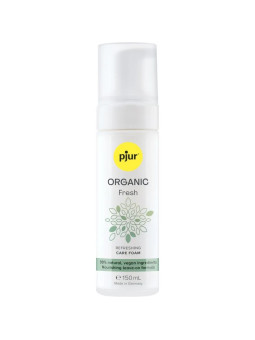 PJUR ORGANIC Fresh – Mousse Rafraîchissante Biologique Vegan 150 ml