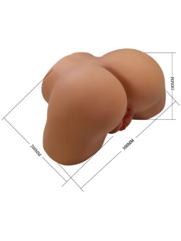 CRAZY BULL - GERIANN VIBRATOR AND REALISTIC FEMALE SUCKER WITH ITS 5.5 KG