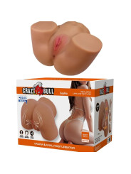 CRAZY BULL - GERIANN VIBRATOR AND REALISTIC FEMALE SUCKER WITH ITS 5.5 KG