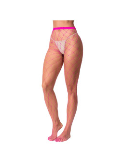 Collant Large Maille Rose – Mapalé