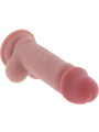 TOYJOY Get Real Deluxe – Godemiché Réaliste Extra Épais 17 cm avec Testicules & Ventouse