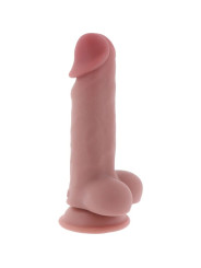 TOYJOY Get Real Deluxe – Godemiché Réaliste Extra Épais 17 cm avec Testicules & Ventouse