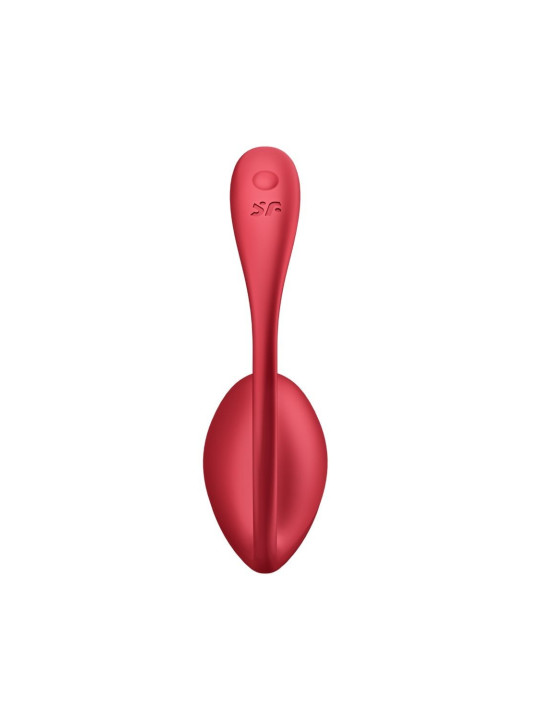 Oeuf vibrant télécommandé rouge Shiny Petal Satisfyer