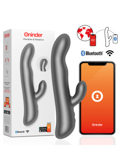 ONINDER - OSLO VIBRATION ET ROTATION NOIR - APPLICATION GRATUITE