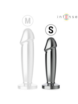 INTENSE – Plug Anal Vibrant en Aluminium S avec Télécommande