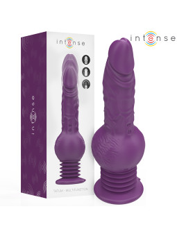 VIBRATEUR MULTIFONCTION TATUM AVEC VIBRATION DE HAUT EN BAS 24 CM VIOLET