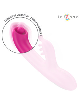 CHRISTINA VIBRATEUR LAPIN MULTIFONCTION 22,5 CM ROSE