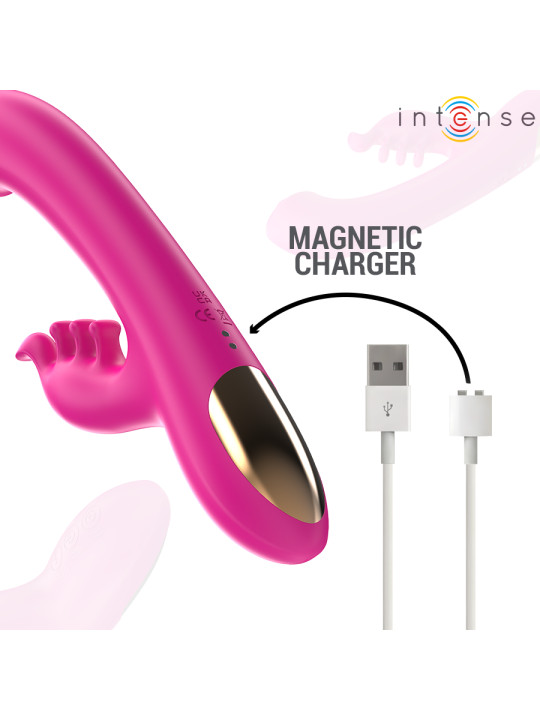 CHRISTINA VIBRATEUR LAPIN MULTIFONCTION 22,5 CM ROSE