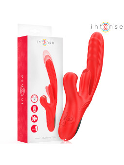 Intense Karol Vibromasseur Multifonction Poussée & Stimulation Rouge