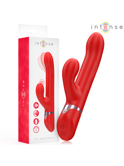 Intense Lele Vibromasseur Multifonction Rotatif & Oscillant Rouge