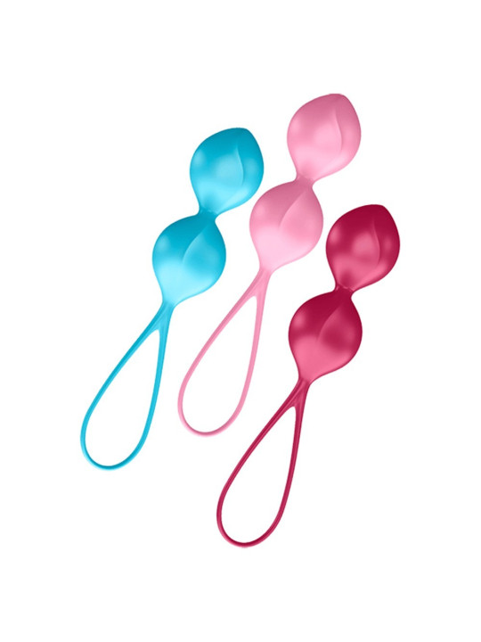 Set de 3 Boules de Geisha Satisfyer - Renforcez les muscles pelviens