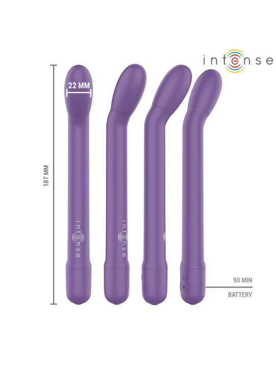 Intense Stimulateur Point G – Vibromasseur Rose 19 cm 10 Modes