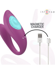 ANNIE Vibromasseur & Stimulateur en U Violet – Télécommande 10 Modes