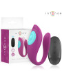 ANNIE Vibromasseur & Stimulateur en U Violet – Télécommande 10 Modes