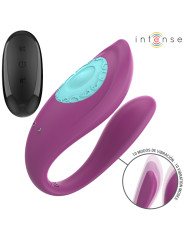 ANNIE Vibromasseur & Stimulateur en U Violet – Télécommande 10 Modes