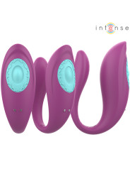 ANNIE Vibromasseur & Stimulateur en U Violet – Télécommande 10 Modes