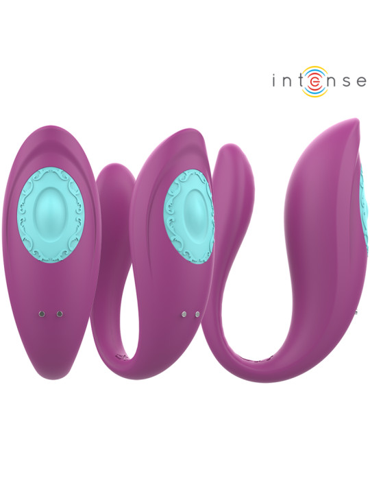 ANNIE Vibromasseur & Stimulateur en U Violet – Télécommande 10 Modes