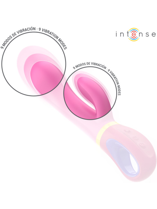 DAPHNE Vibromasseur Lapin Rose – Double Stimulation Intérieure & Clitoridienne