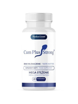 Cum Plus Strong 60 Capsules | Éjaculation Plus Forte, Semence Améliorée et Libido Masculine