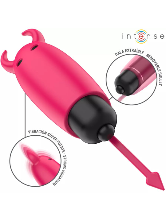 INTENSE - Balle Vibrante Red Demon...Mini Vibromasseur Clitoris
