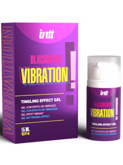 INTT Gel Vibrant Mûre 15ml - Effets vibrations, pulsations et chaleur