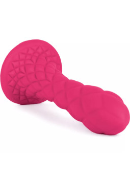 SILEXD - DREAMY Gode Fantaisie Silicone Liquide Thermoactif Fushia 18,5 CM