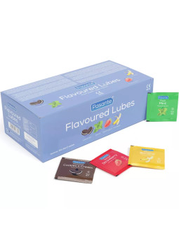 PASANTE - BOX OF FLAVORED LUBRICANTS 144 UNITS 5 ML