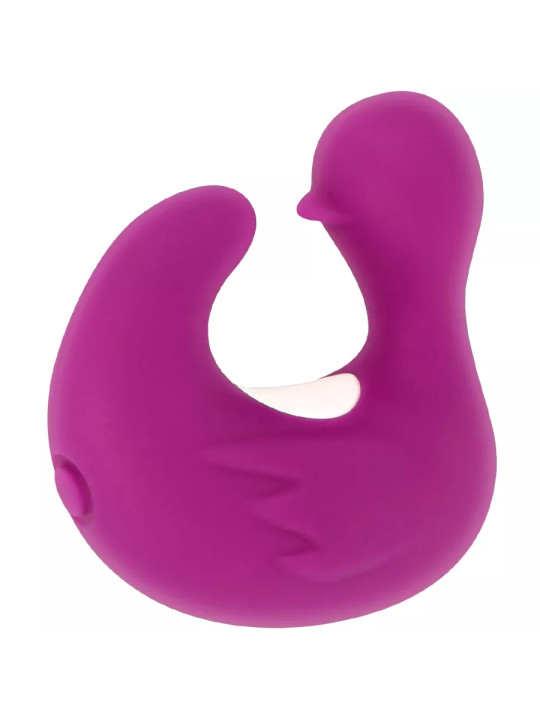 COVERME DuckyMania Dé à Dés Vibrant - Mini Stimulateur Silicone Rechargeable