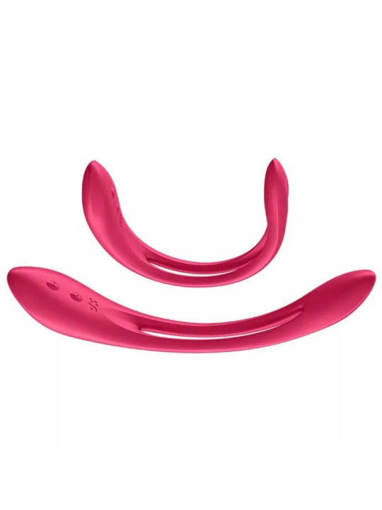 SATISFYER - Multi Elastic Vibrator JOY RED