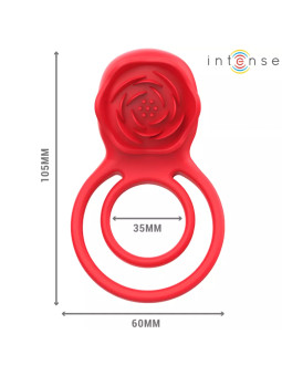 INTENSE - GAIL Clitoris Stimulator 10 Vibration + Remote Control Red